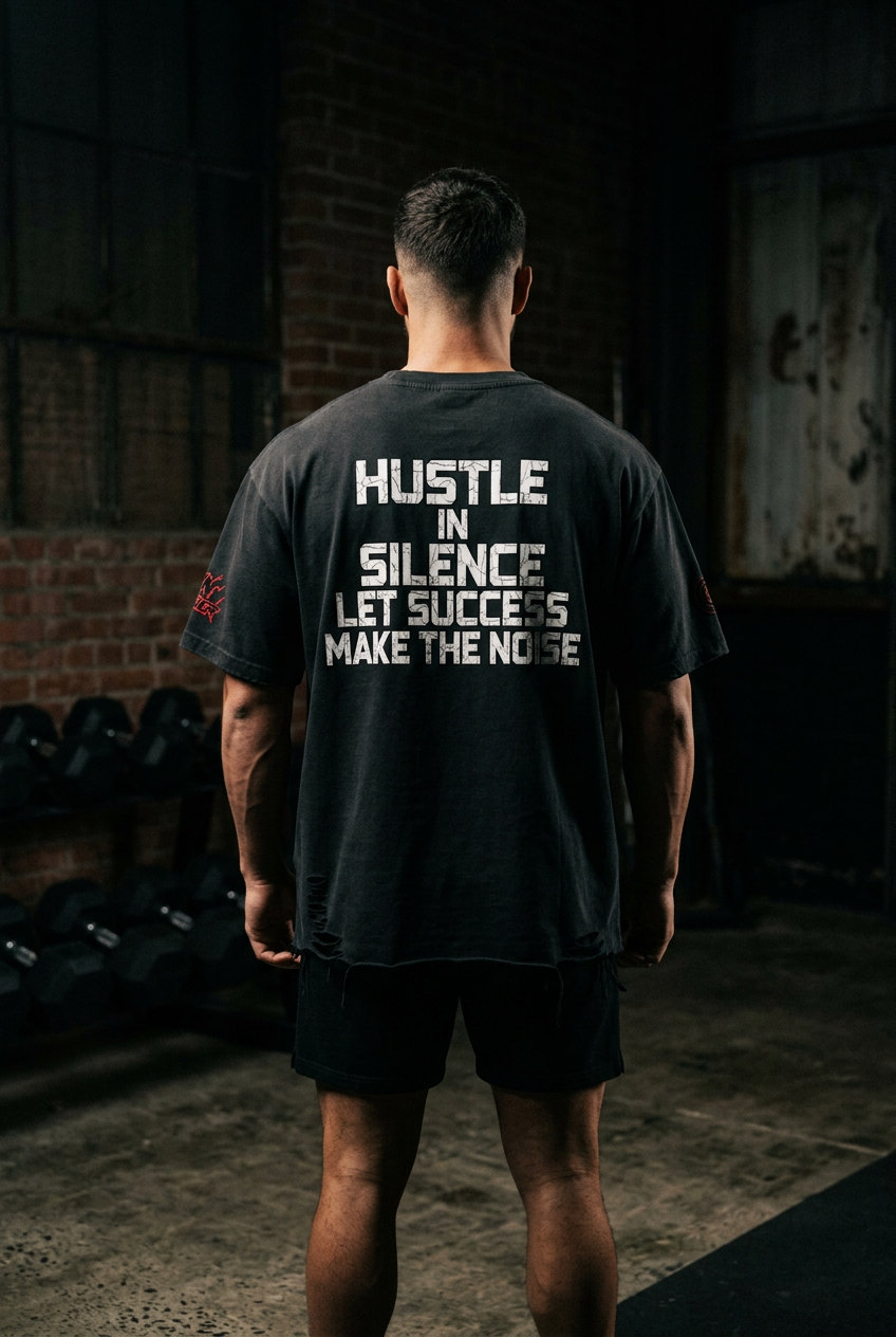 KSFBLLC )Snow Washed Raw-Hem T-Shirt