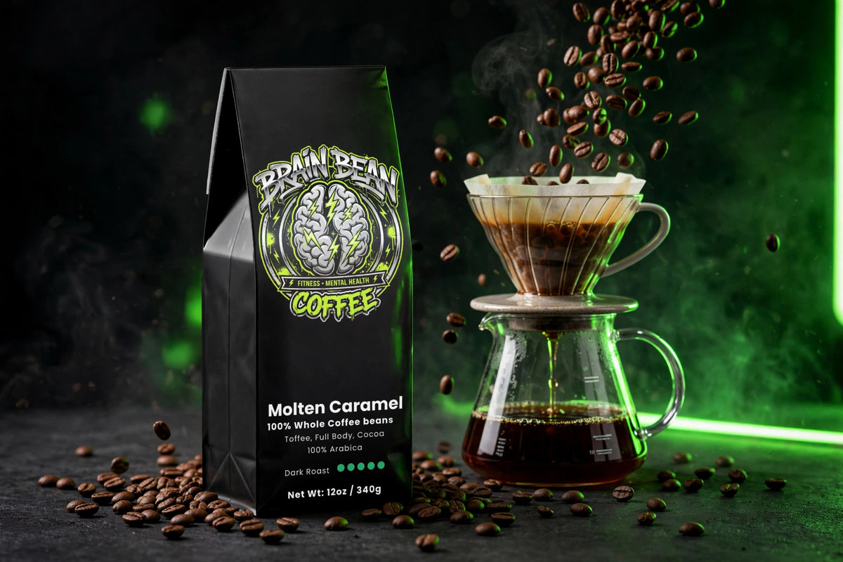 Brain bean coffee Molten Caramel (Dark Roast)