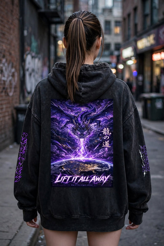 Way of the Dragon oversized hoodie — alternate product photo 2