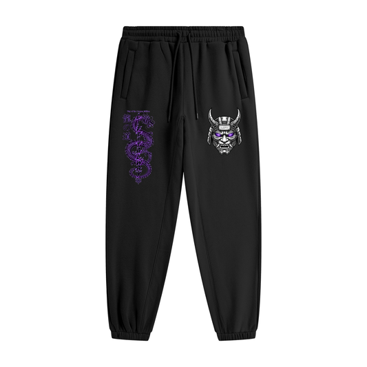Way of the Dragon unisex heavyweight fleece joggers by Kline Strong