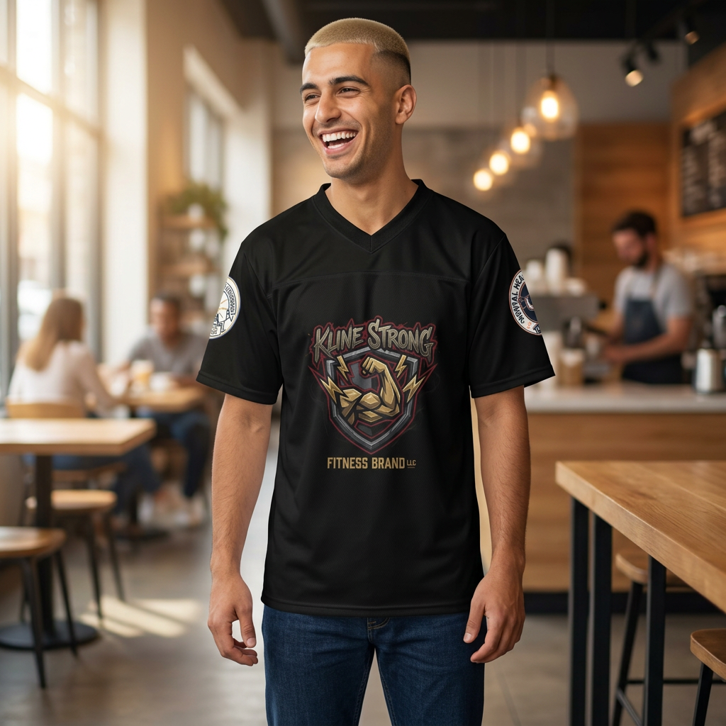 Unisex Football Jersey  lift it all away