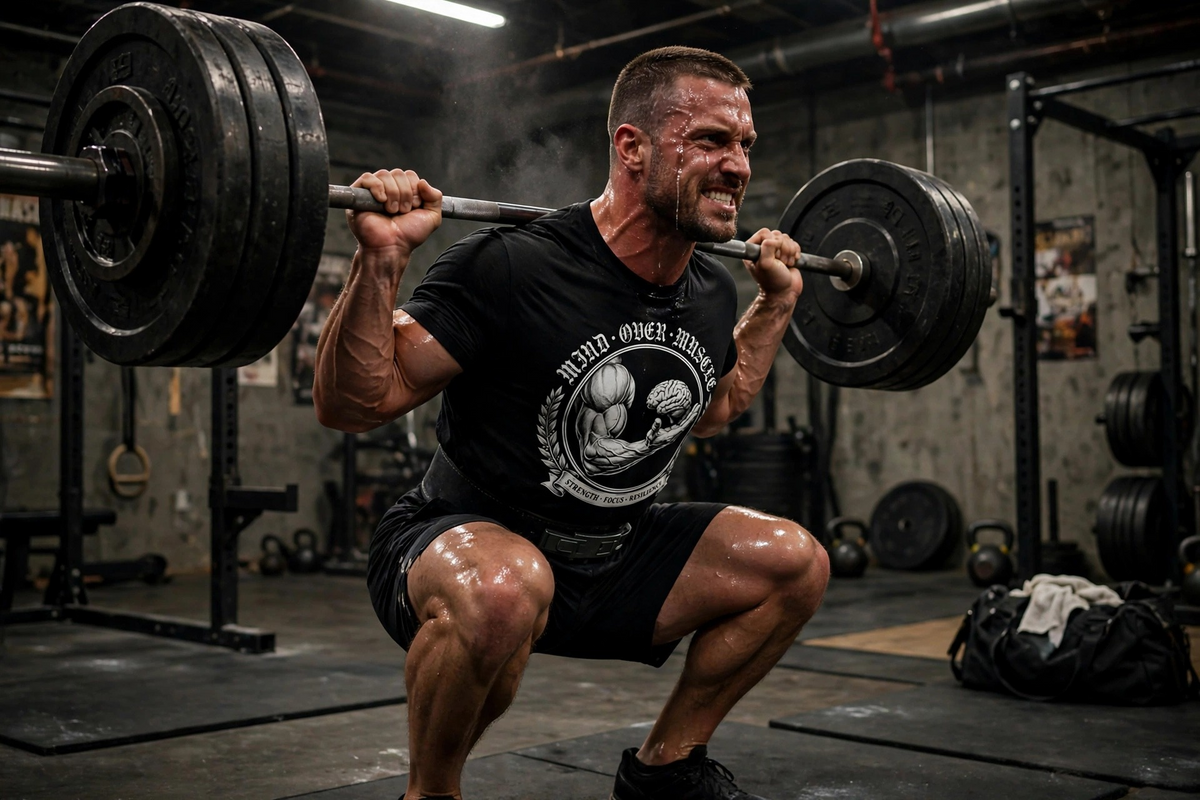 Mind Over Muscle - Gym T-shirt