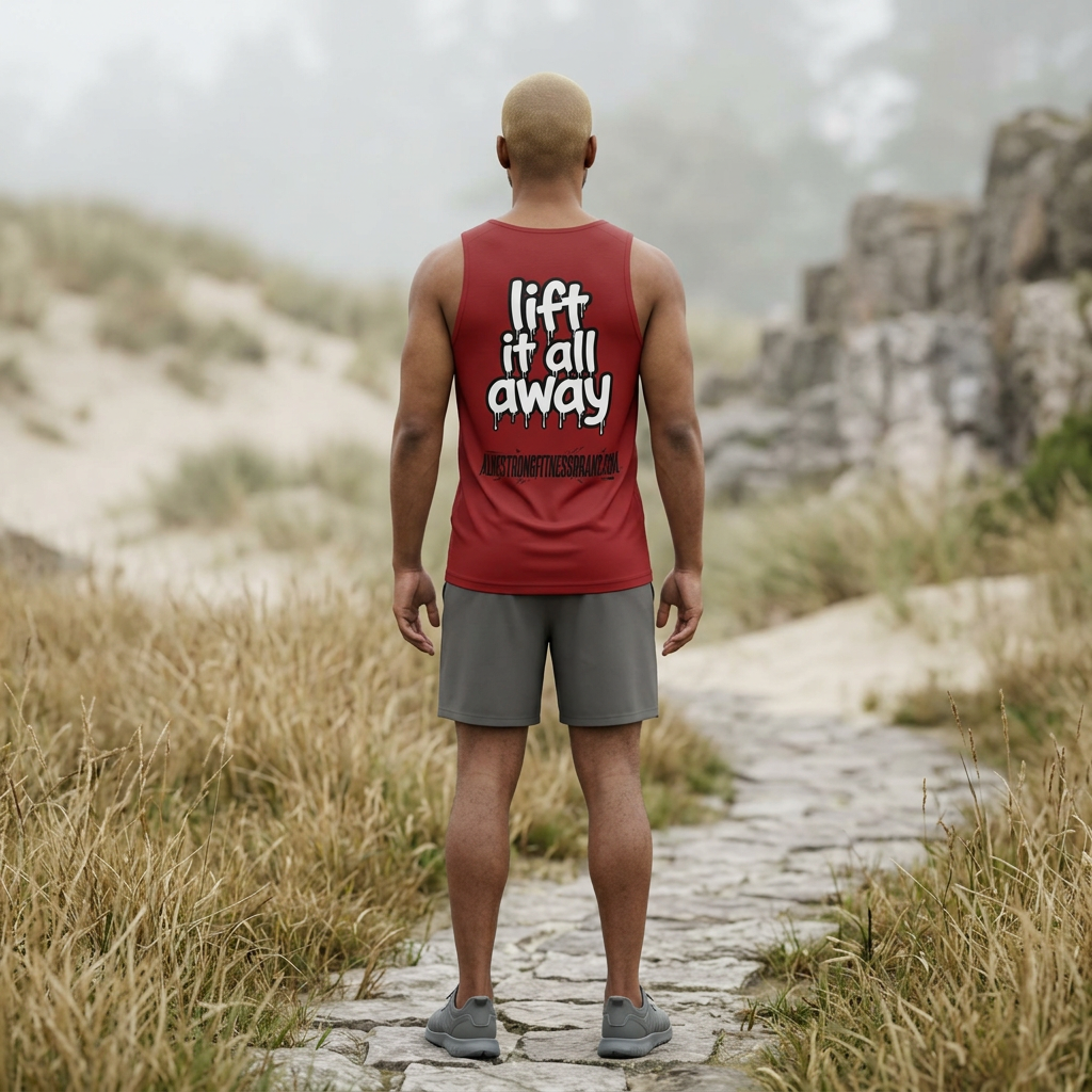 Lift It All Away Tank Top — Men's Gym Muscle Weightlifting Workout Tank