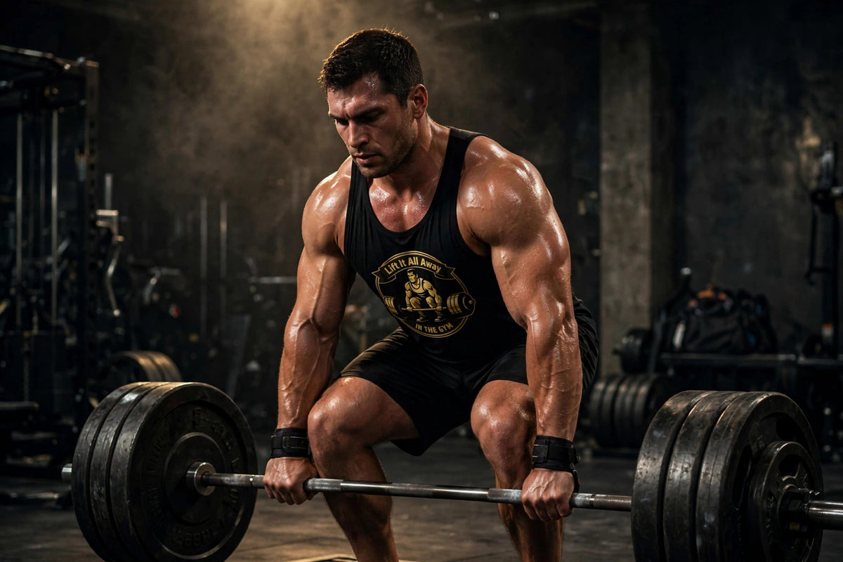 Lift It All Away Gold Standard  Edtion – Weightlifting Gym Tank
