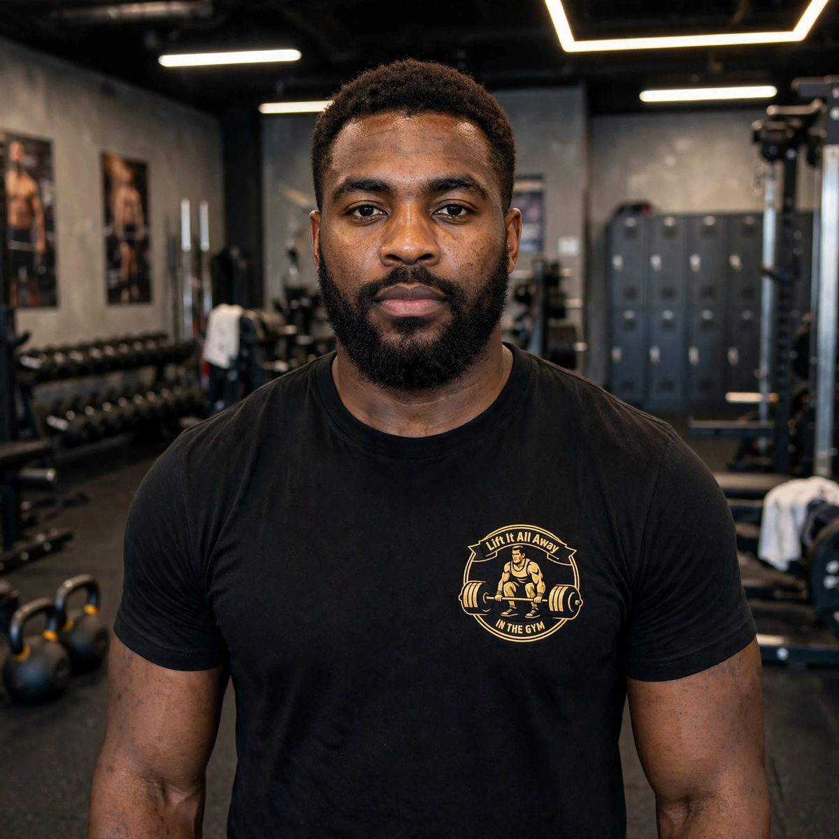 Lift It All Away Performance T-Shirt - (Gold standard edtion)