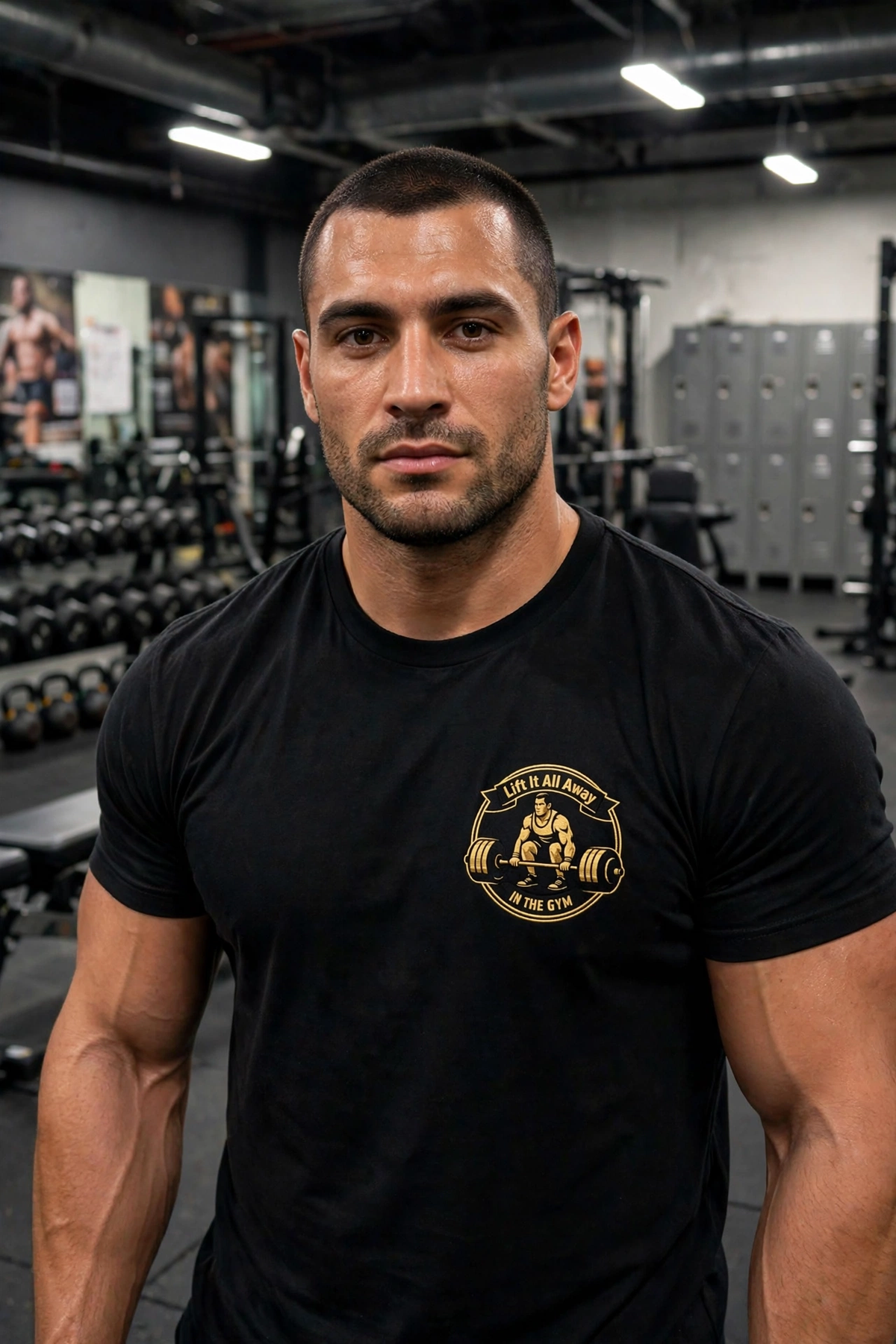 Lift It All Away Performance T-Shirt - (Gold standard edtion)
