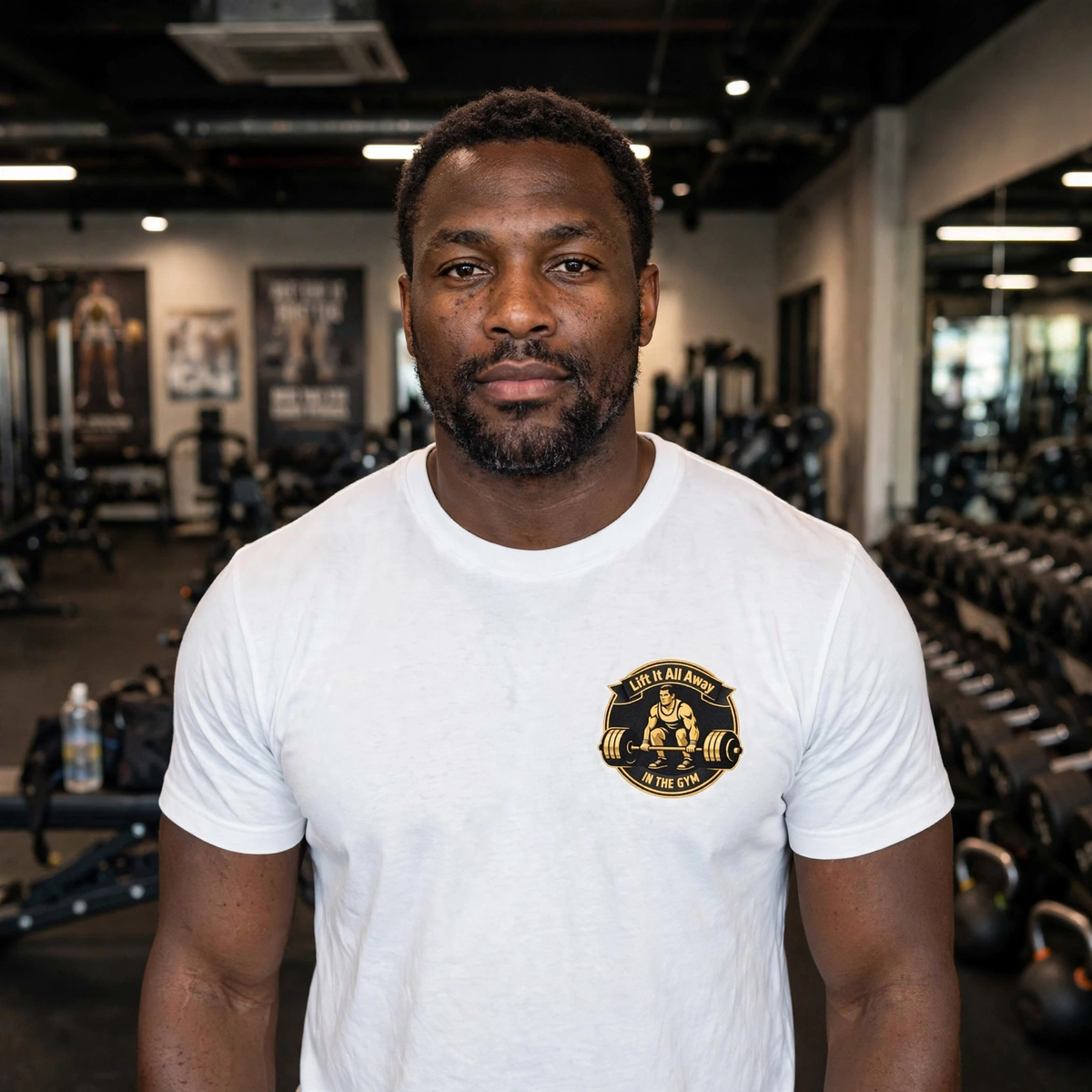 Lift It All Away Performance T-Shirt - (Gold standard edtion)