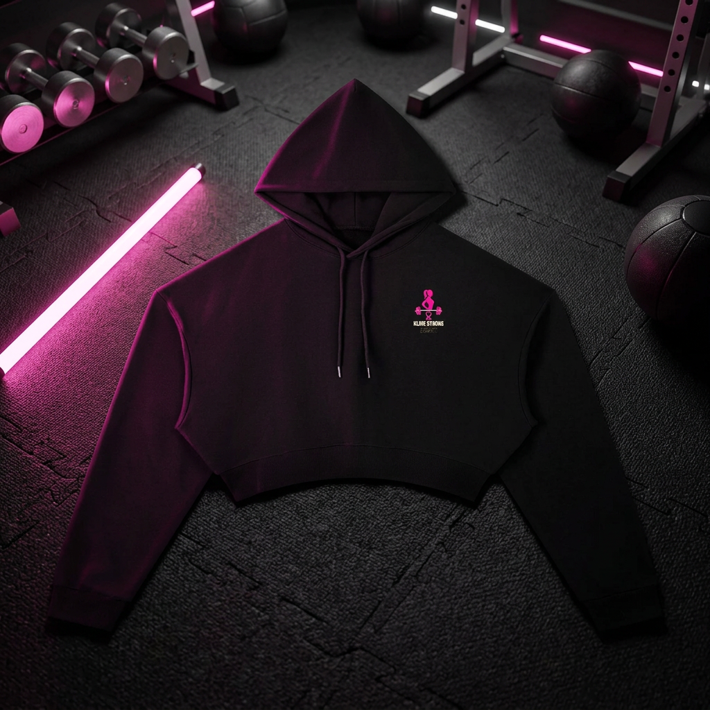 KSFBLLC (FOR THE LADYS) Essential Cropped Hoodie