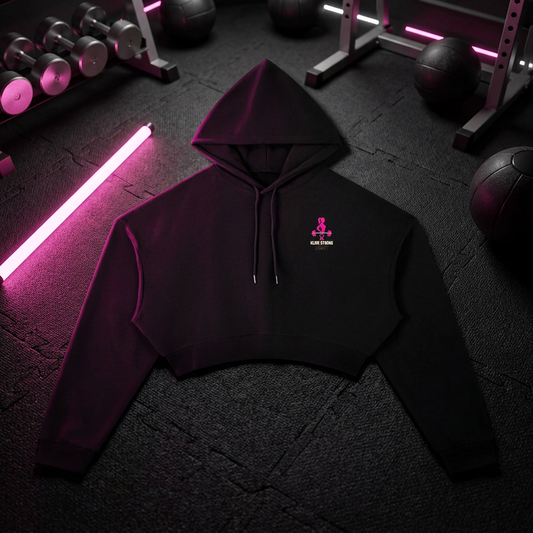 KSFBLLC (FOR THE LADYS) Essential Cropped Hoodie