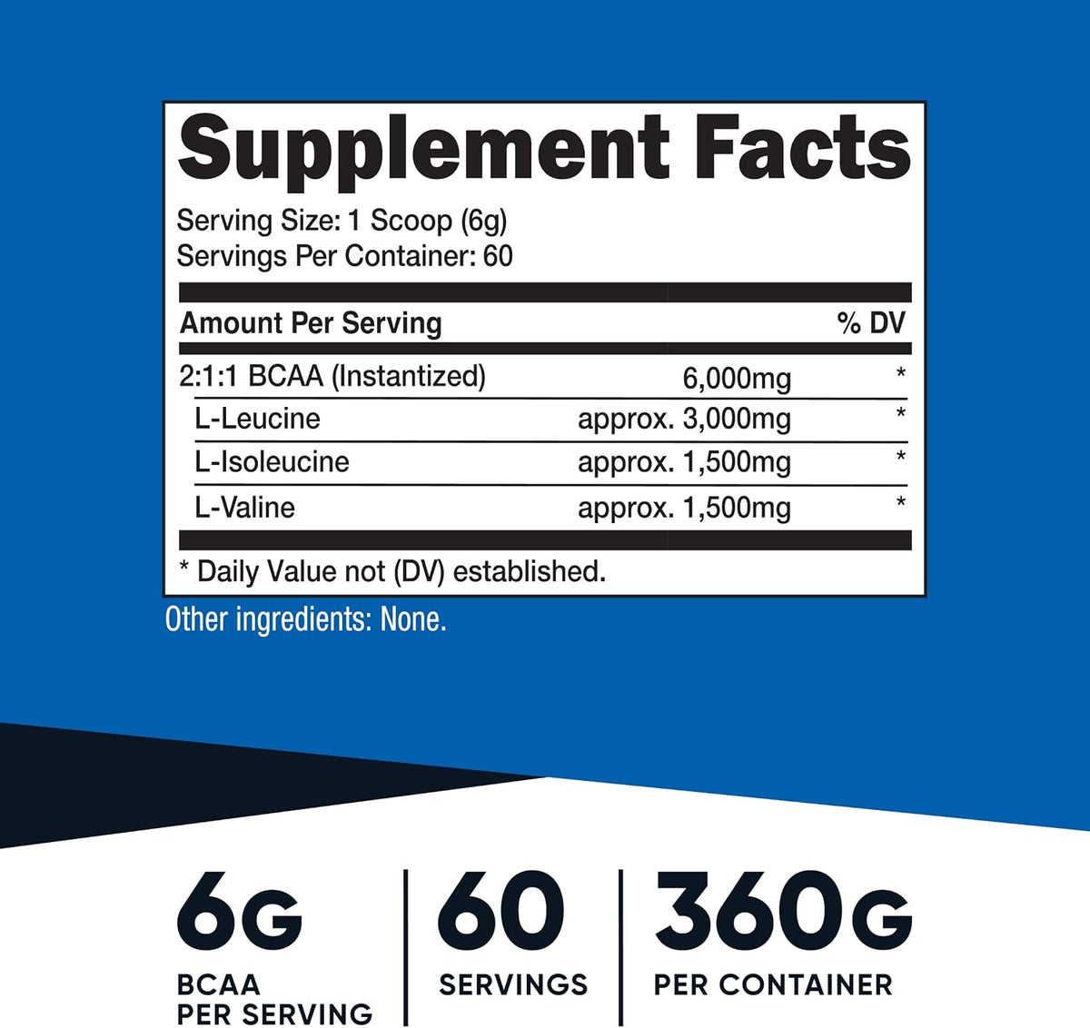 Nutricost BCAA Powder (Strawberry Kiwi, 90 Servings) - Optimal 2:1:1 Ratio
