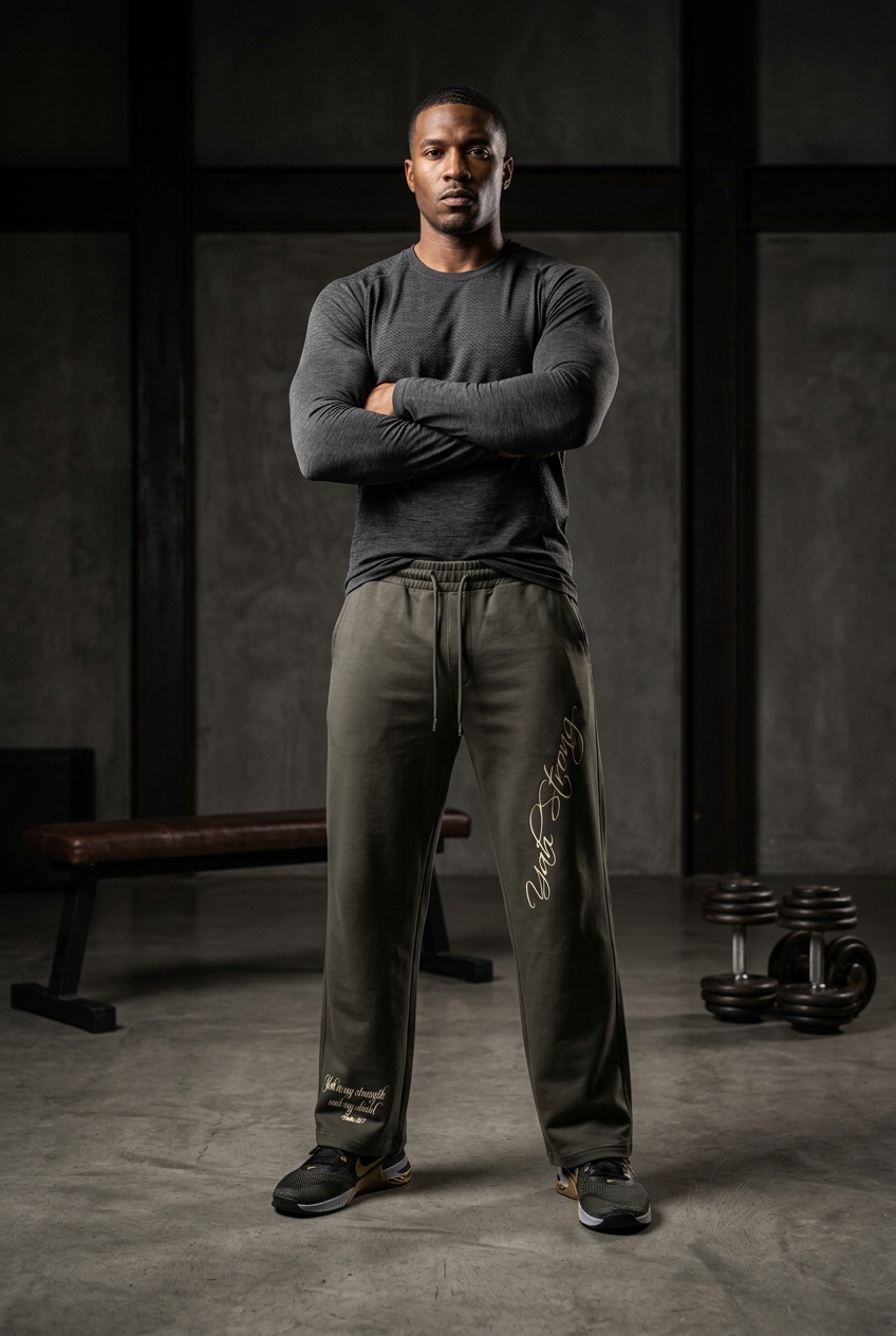 (KSFBLLC YAH STRONG) Unisex Heavyweight Sweatpants