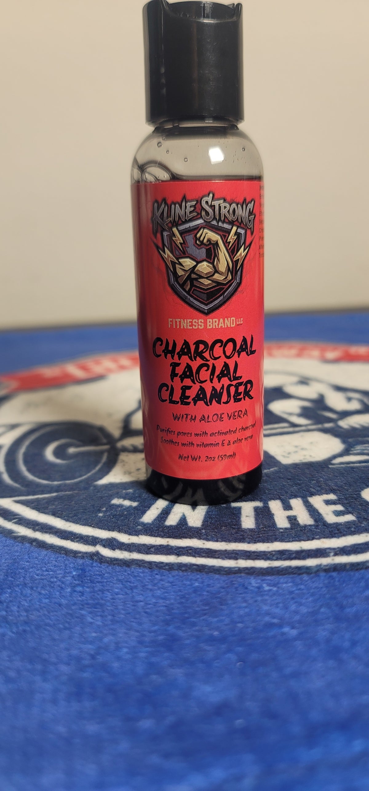 Kline strong fitness brand LLC Charcoal Facial Cleanser