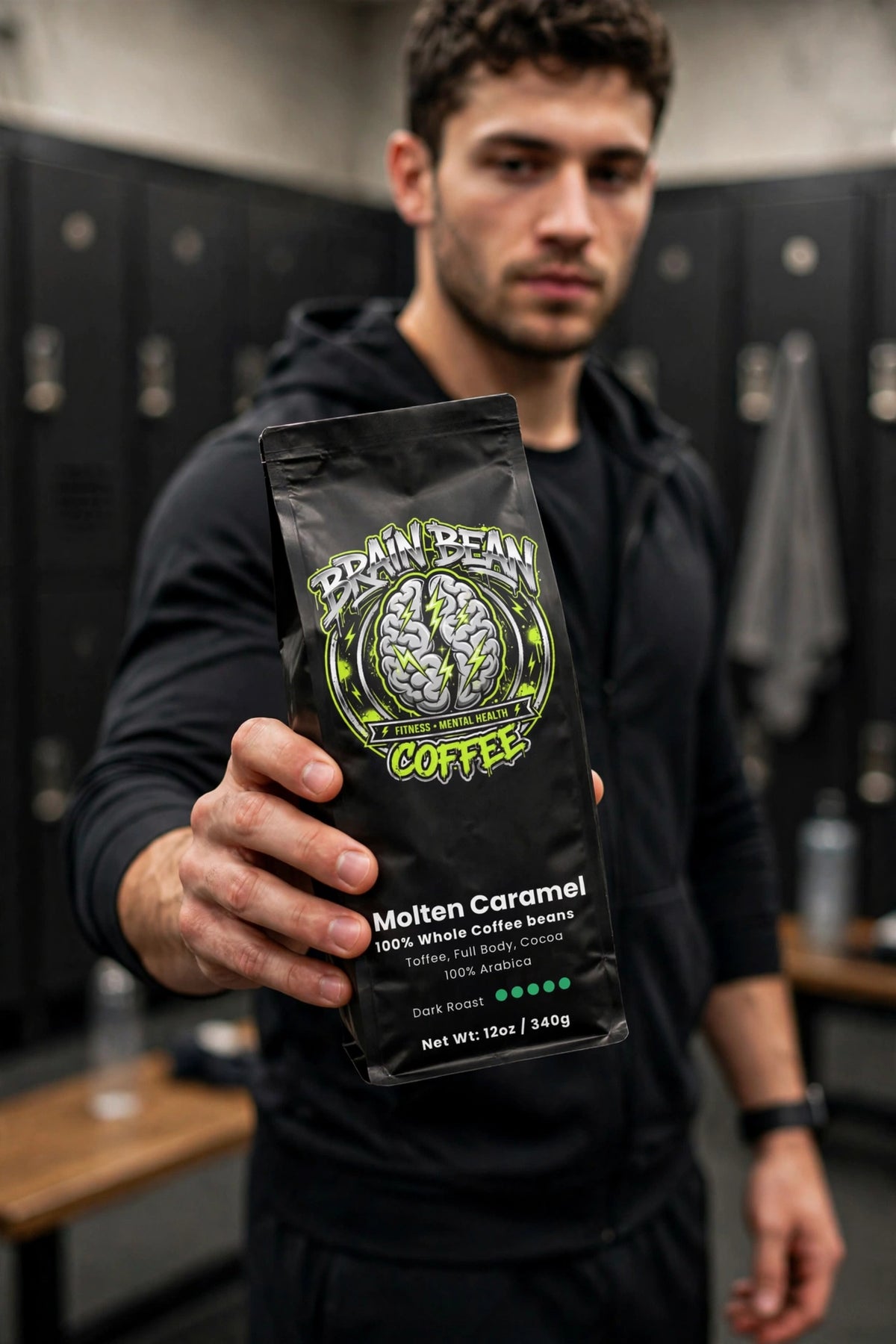 Brain bean coffee Molten Caramel (Dark Roast)