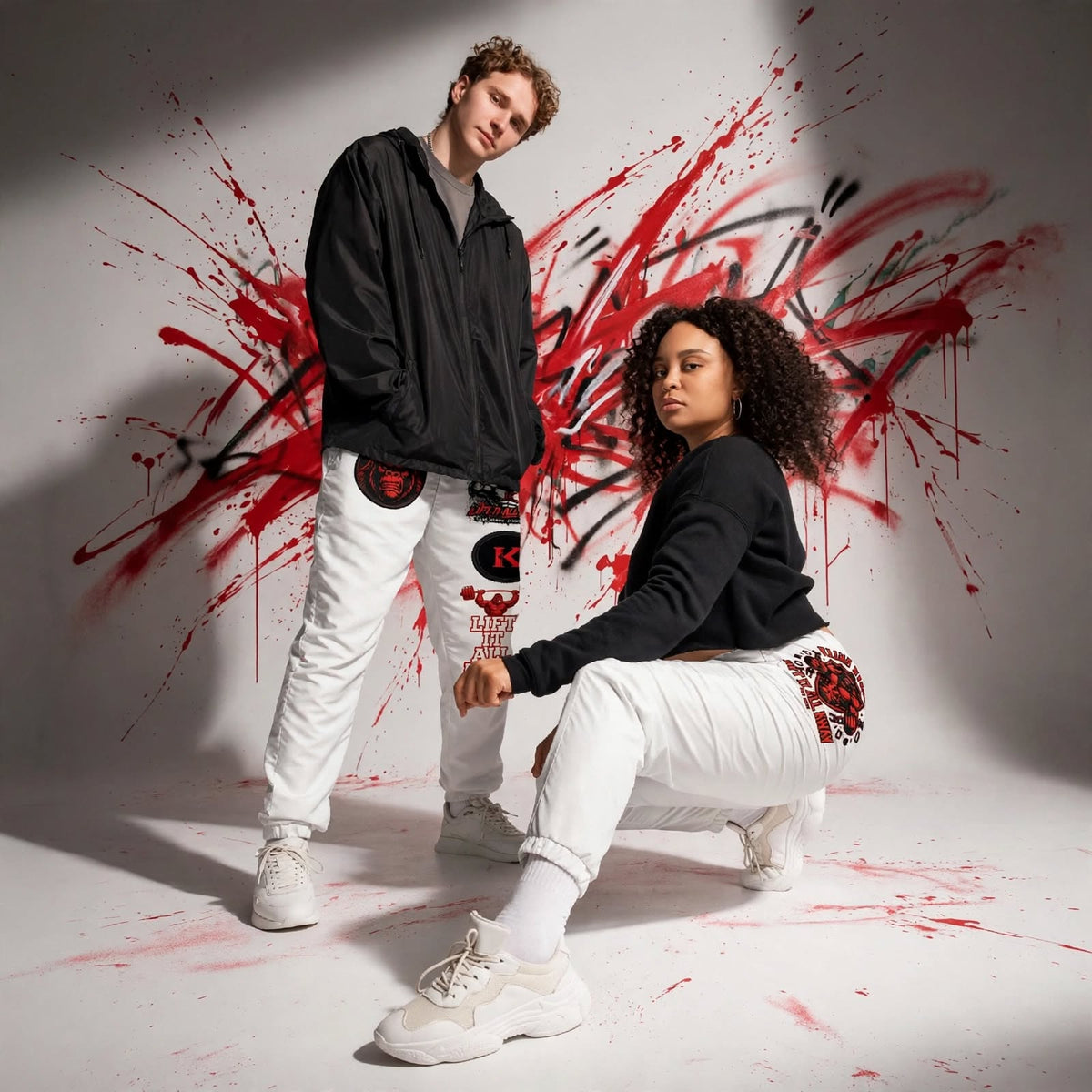 Unisex track pants