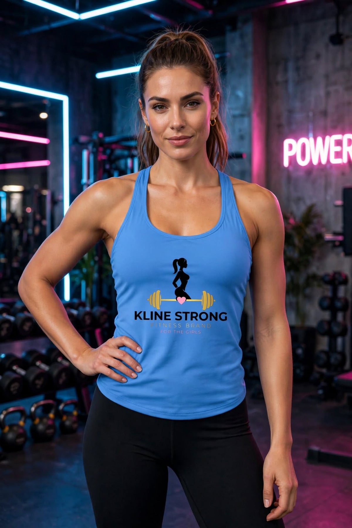 KSFB (FOR THE GIRLS) Women’s Tight Fit Yoga Tank Top