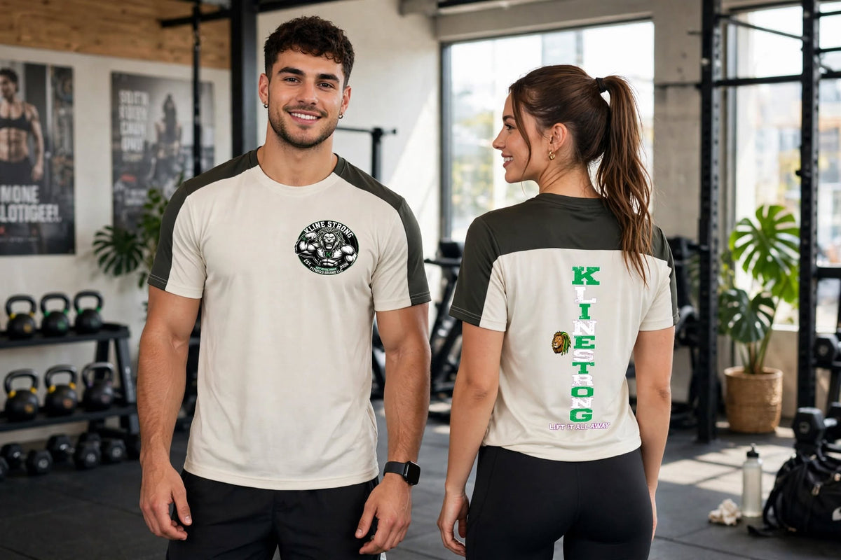 KSFBLLC(RASTA LION) Men's Color Block Performance T-Shirt