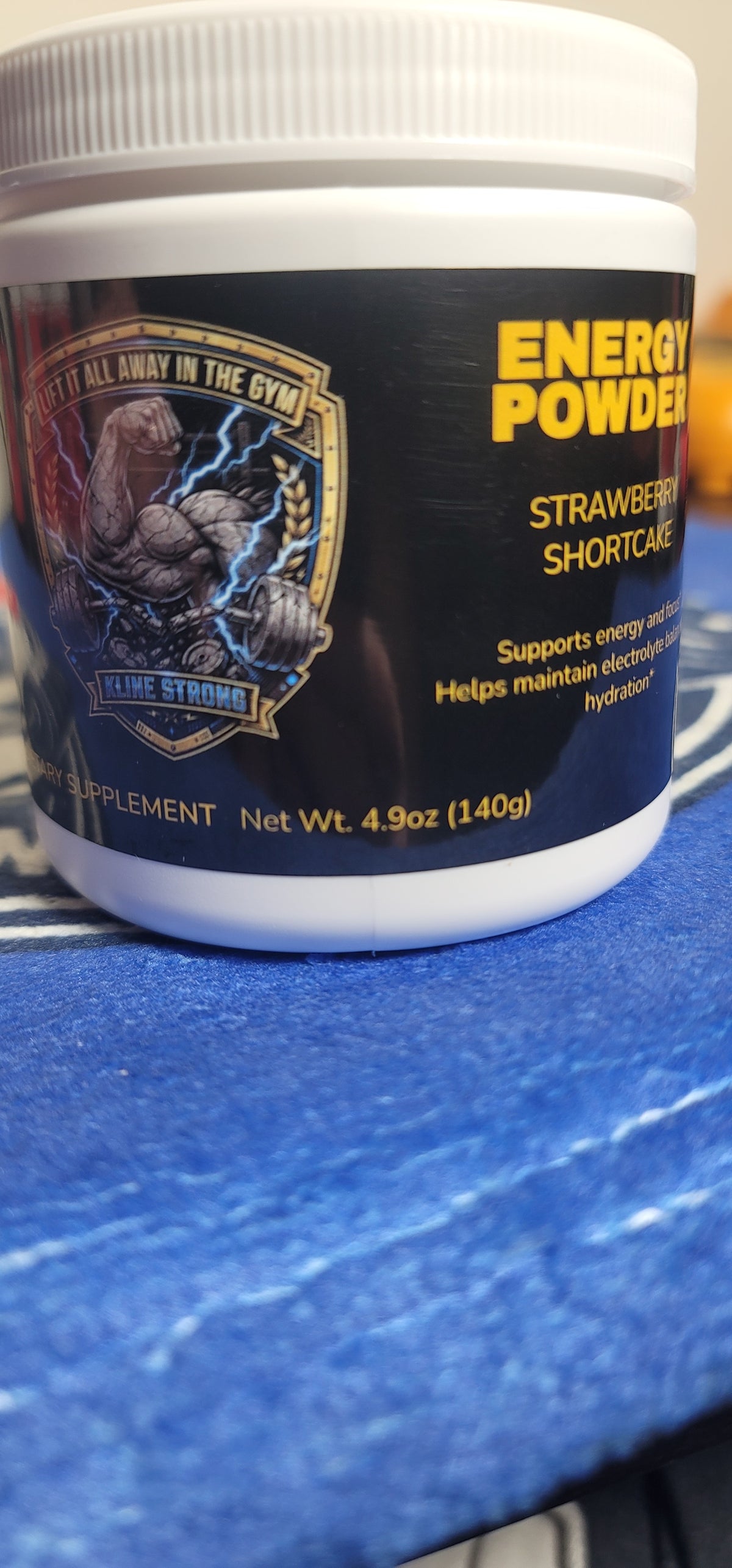 Energy Powder (Strawberry Shortcake)