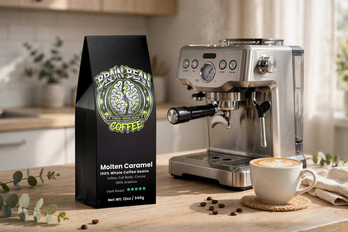 Brain bean coffee Molten Caramel (Dark Roast)