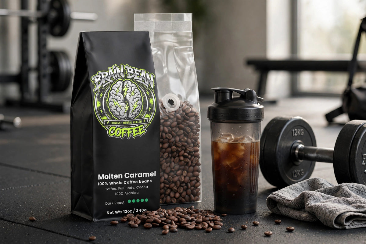 Brain bean coffee Molten Caramel (Dark Roast)