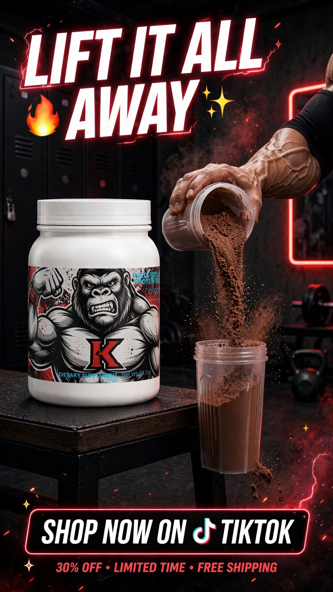 Pure3 100% Whey Protein Isolate (Chocolate)