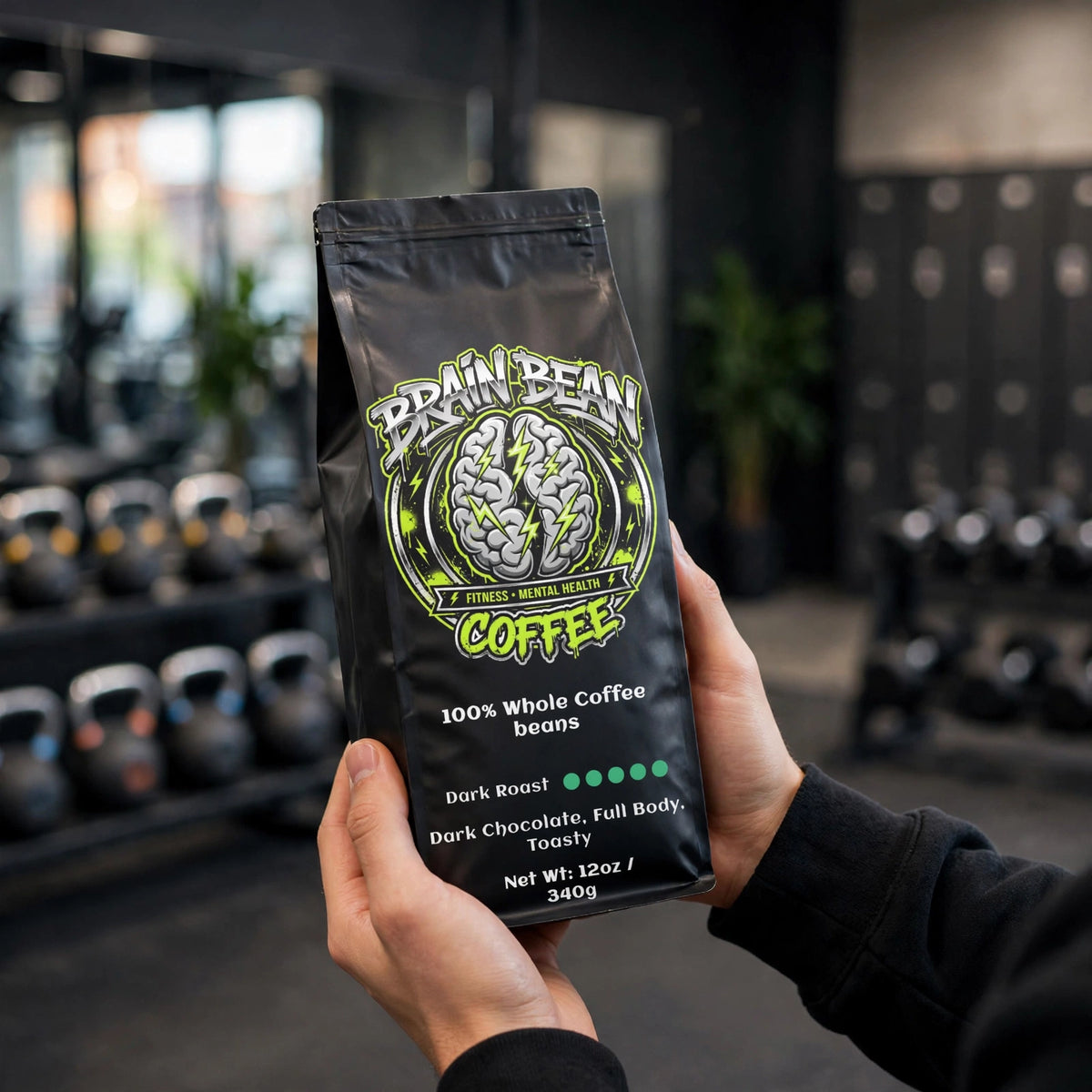 Brain Bean coffee Chocolate Bold  (Dark Roast)